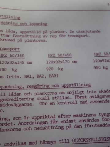 759931-27 Wedge track machine Thyssen HKZ 50/450