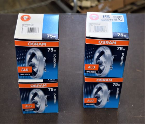 685579-1 Lamps 4pcs Osram Halospot 111 41840 FL