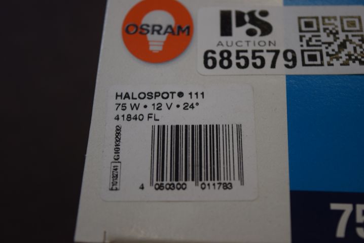 685579-3 Lamps 4pcs Osram Halospot 111 41840 FL