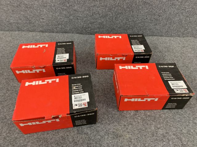 716237-1 Battery charger quick charger Hilti C 4 / 36-350, 4 pcs (new / unused)