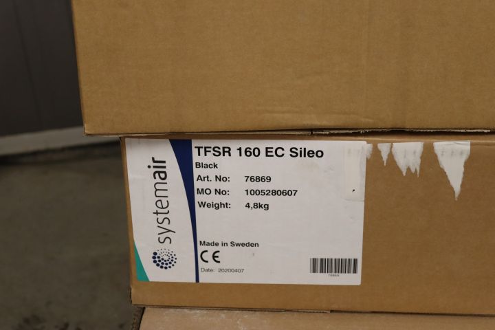 760970-5 Ventilation fan Systemair 4 pcs