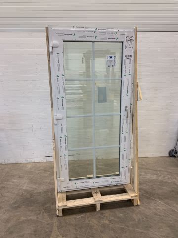 760852-2 Window door Nordic Windows Scale Outward-facing HH Single door 3-Glass PVC WxH: 100x200 cm