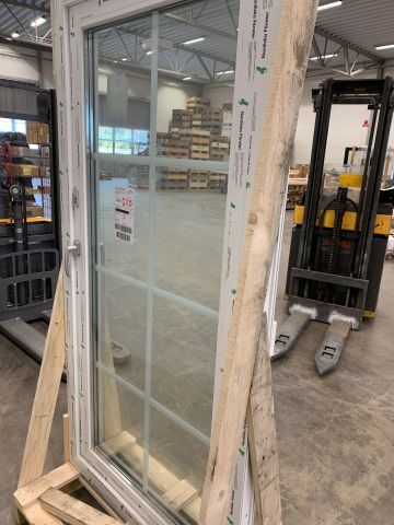 760852-5 Window door Nordic Windows Scale Outward-facing HH Single door 3-Glass PVC WxH: 100x200 cm