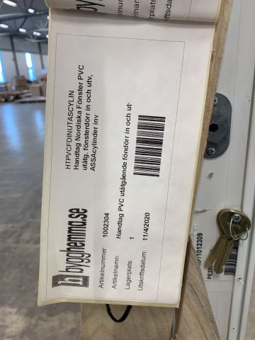 760852-8 Window door Nordic Windows Scale Outward-facing HH Single door 3-Glass PVC WxH: 100x200 cm