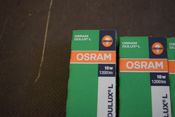 685653-4 Fluorescent lamp 6 pcs Osram Dulux L 18W / 827