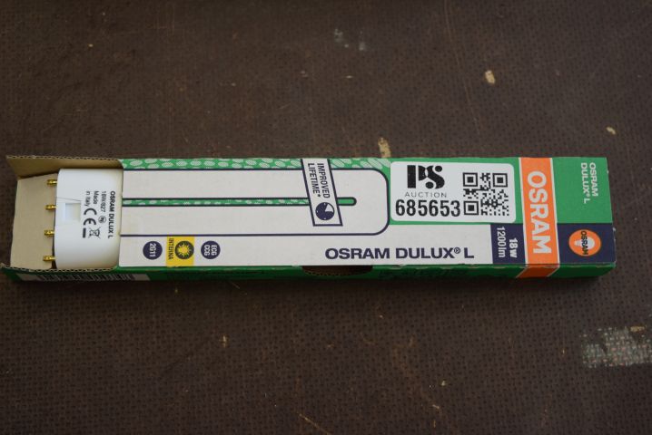 685653-2 Fluorescent lamp 6 pcs Osram Dulux L 18W / 827