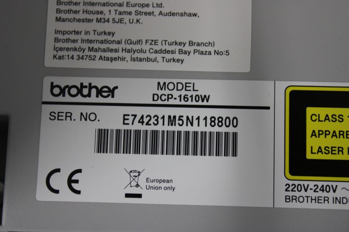 760248-4 Brother DCP-1610W, Scanner, Canon