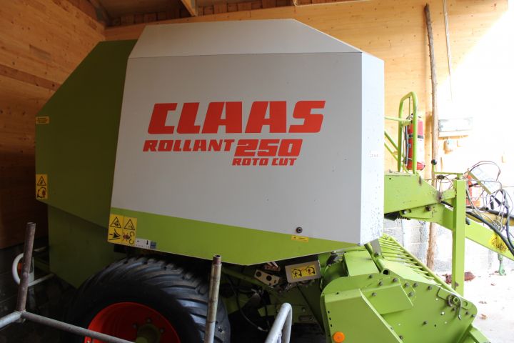719456-7 Round baler, Claas Rollant 250 roto cut