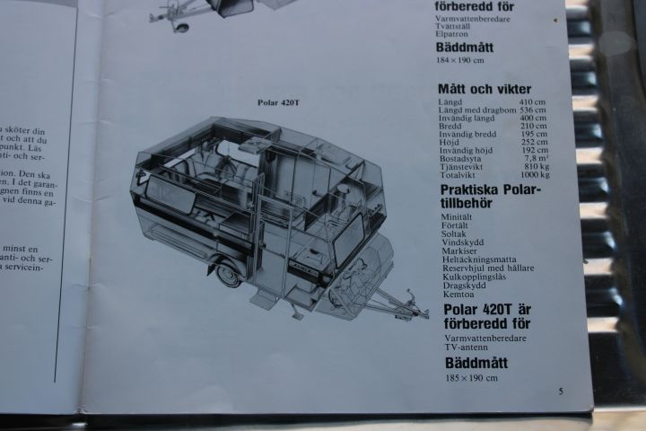 719469-18 Caravan - POLAR CARAVAN POLAR 420 T, 1980