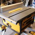 719473-11 Table saw, DeWalt DWE745 with stand
