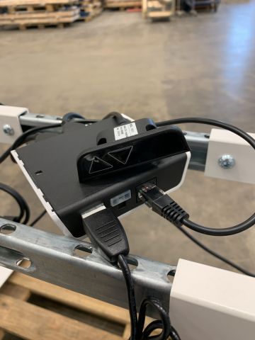 764100-2 Raise and lower desk stand 1200x800mm