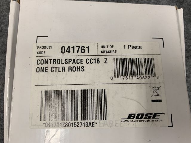 758515-14 Speakers and power amplifiers Bosch and Bose