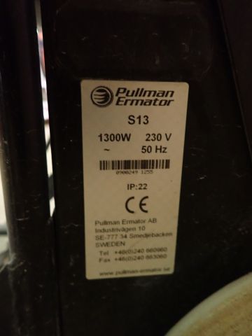 755283-10 Dust collector PULLMAN ERMATOR S13.