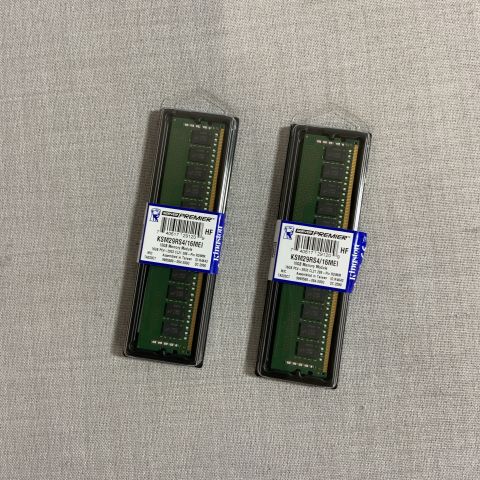 765477-2 Ramston Kingston 16GB 2933MHz DDR4 ECC Reg (2pcs)