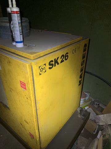 764525-5 Compressor Kaeser SK 26 -1995, dryer and tank