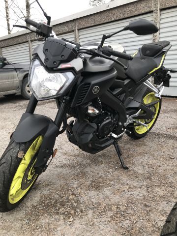 765732-1 YAMAHA YAMAHA MT125, 2017, 15 hp