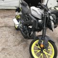 765732-2 YAMAHA YAMAHA MT125, 2017, 15 hp