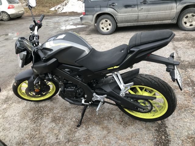 765732-7 YAMAHA YAMAHA MT125, 2017, 15 hp