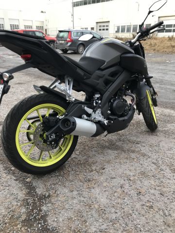 765732-15 YAMAHA YAMAHA MT125, 2017, 15 hp