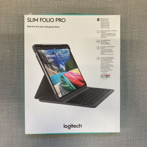 765628-2 Logitech Slim Folio Pro iPad Pro 12.9 "(3rd Generation)