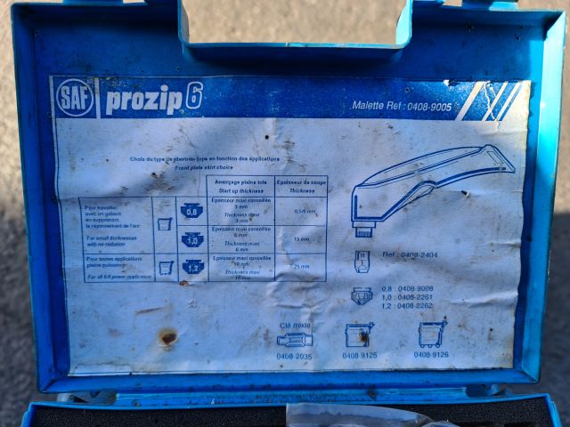 762710-10 Plasma cutter OERLIKON SAF Model Prestozip 625