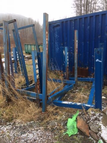 762664-3 Scaffolding with H-beam and square pipe