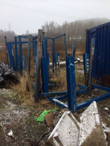 762664-5 Scaffolding with H-beam and square pipe