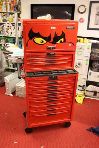 659004-1 Teng Tools Tool trolley with lots of tools