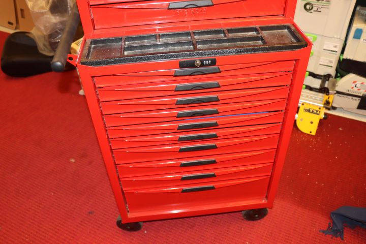 659004-2 Teng Tools Tool trolley with lots of tools