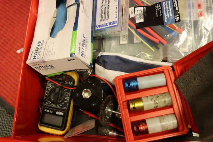 659004-7 Teng Tools Tool trolley with lots of tools