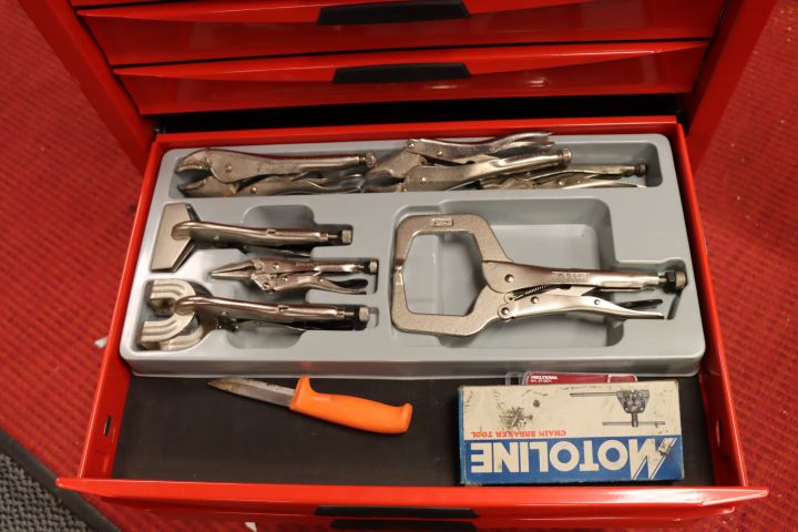 659004-9 Teng Tools Tool trolley with lots of tools