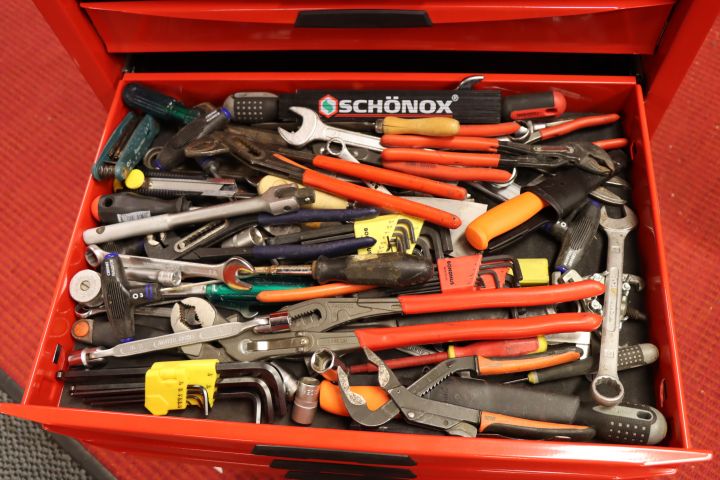 659004-10 Teng Tools Tool trolley with lots of tools