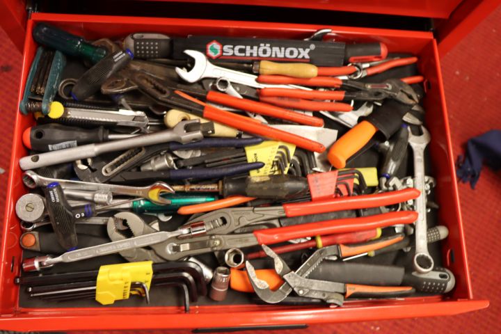 659004-11 Teng Tools Tool trolley with lots of tools