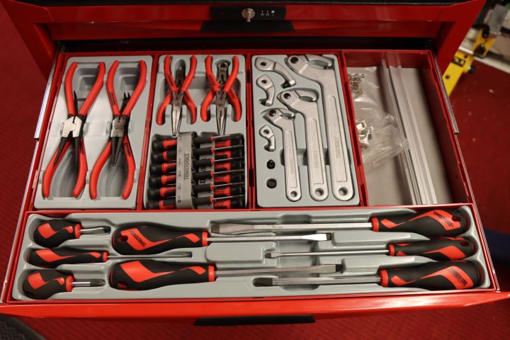 659004-17 Teng Tools Tool trolley with lots of tools