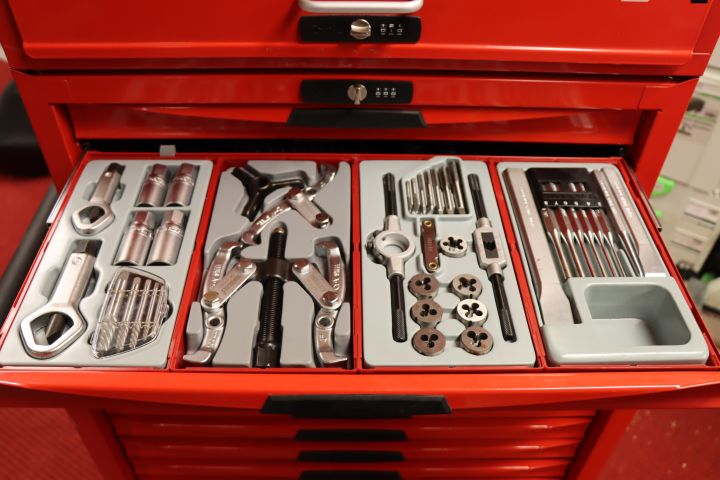 659004-21 Teng Tools Tool trolley with lots of tools