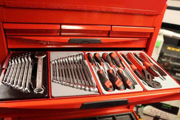 659004-25 Teng Tools Tool trolley with lots of tools