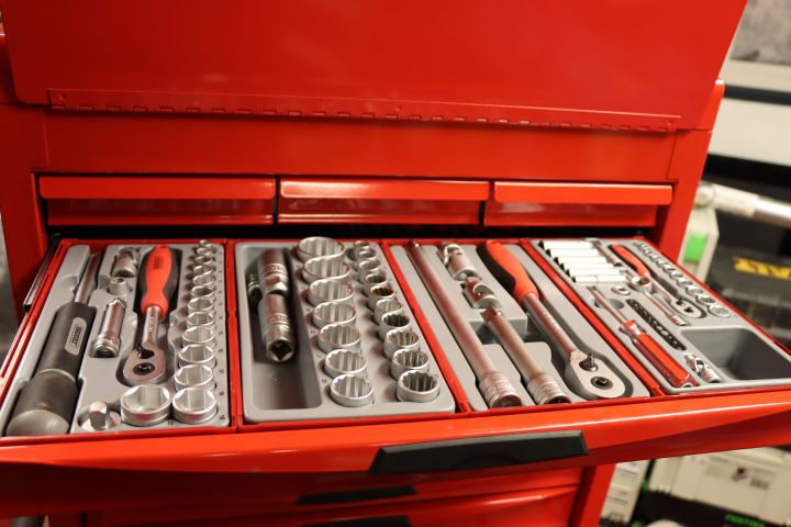 659004-26 Teng Tools Tool trolley with lots of tools