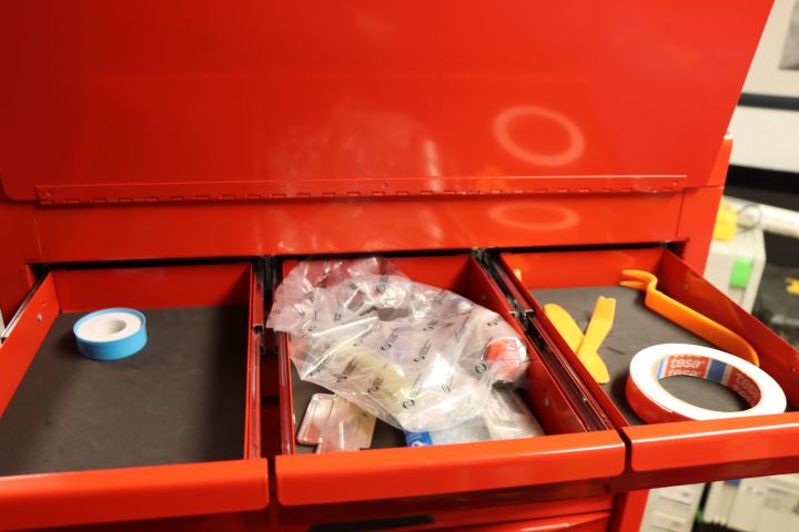 659004-27 Teng Tools Tool trolley with lots of tools