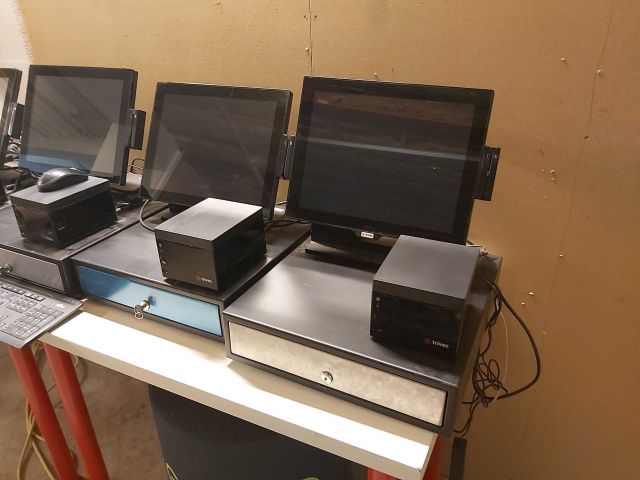 578476-2 Cash register system Trivec Domino with 5 cash registers