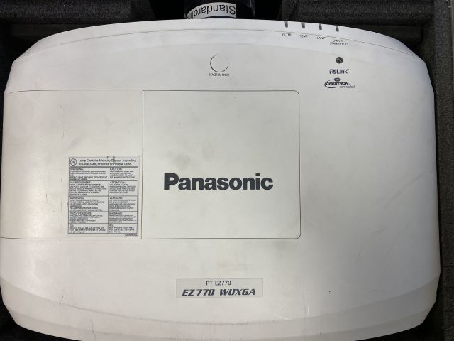 注目ブランドのギフト Panasonic PT-EZ-E770 Audio industry case, 3 lenses - PS 記念グッズ