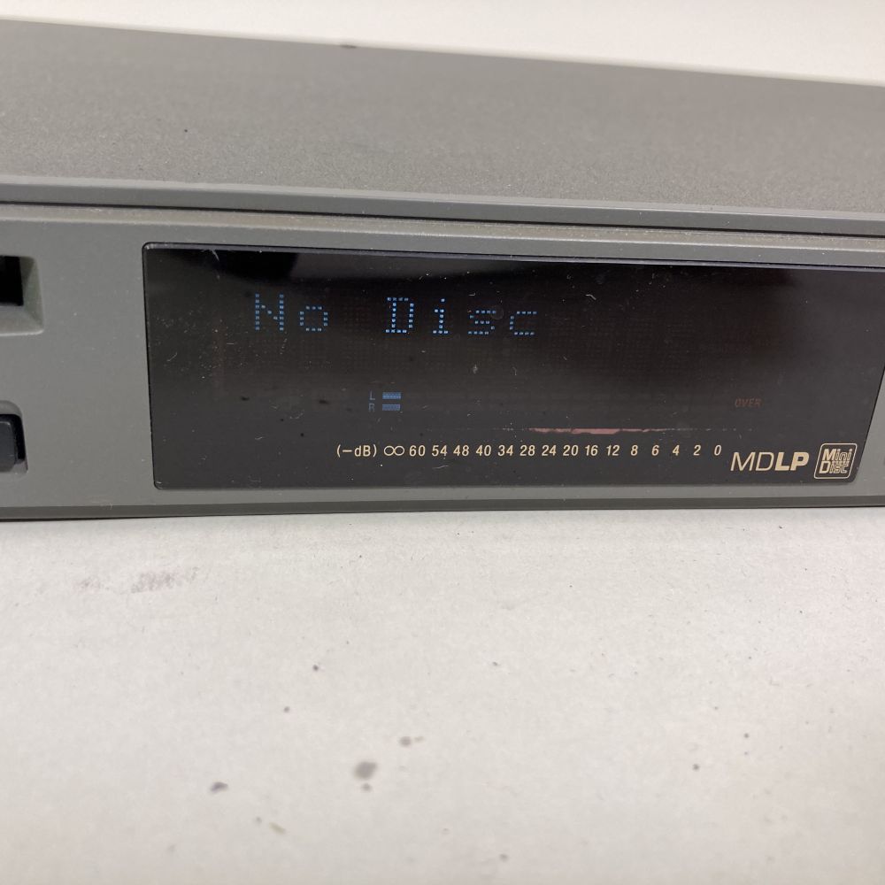 Sony MDS E12 Minidisc Recorder