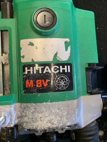 760458-4 Hand router Hitachi M 8V with accessories