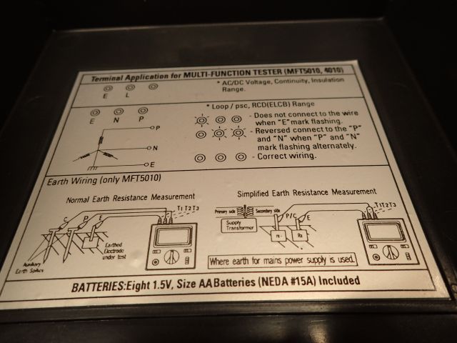 752906-3 Digital multifunction tester MFT 4010
