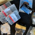 686493-3 Parti med skruv, fransk träskruv mm. Se bilder