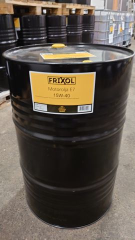 766930-1 1 Pallet Med 2 Fat Frixol Engine Oil E7 15w-40, 416 Liter