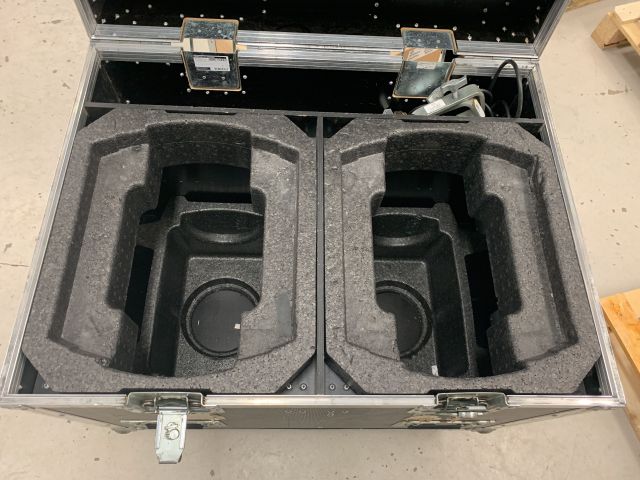 760060-7 Wash MAC250 Martin 2 st inkl Flightcase