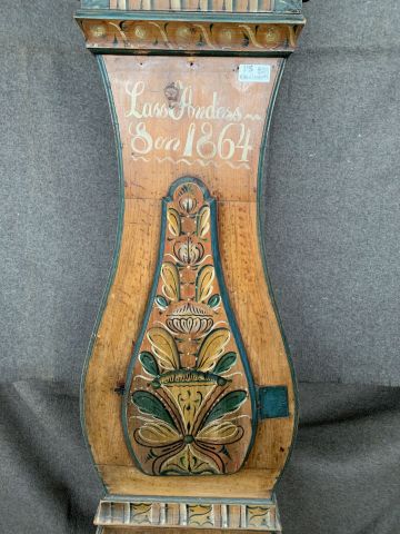 686478-3 Older (1864) pumpkin-painted Mora bell