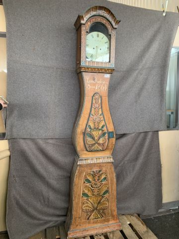 686478-1 Older (1864) pumpkin-painted Mora bell