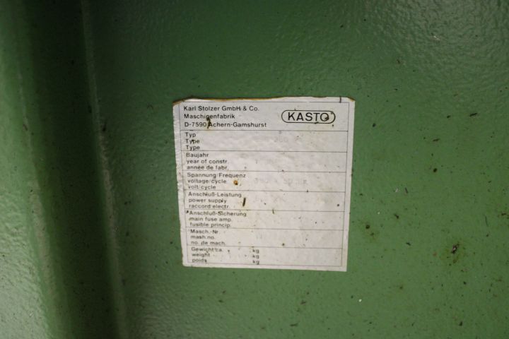 719521-15 Vertical band saw - Kasto SSB 260 VA