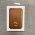 767026-2 Apple iPhone Leather Wallet with MagSafe - Saddle Brown